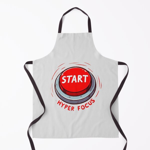 Item preview, Hyperfocus button designed and sold by Vkinsify.