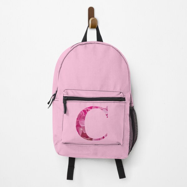 Item preview, Alphabet Letter "C" in Pink Floral Typography designed and sold by WD-Artist.