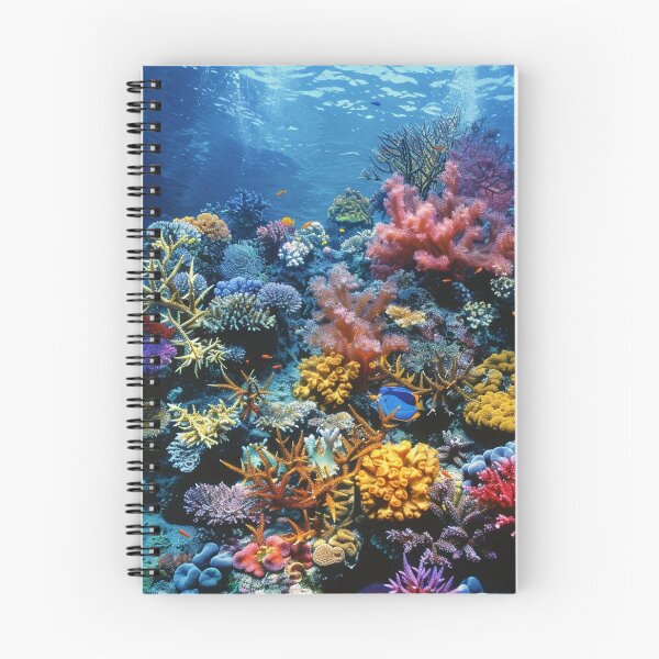 Item preview, Stunning colorful underwater coral print designed and sold by dcrc.