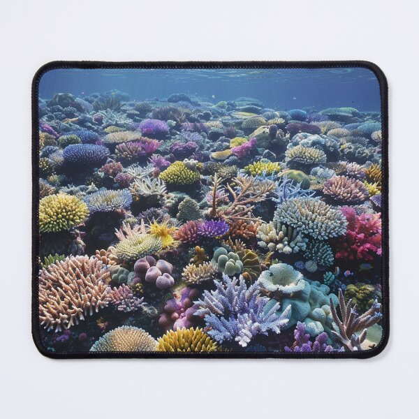 Item preview, Stunning colorful underwater coral prin designed and sold by dcrc.