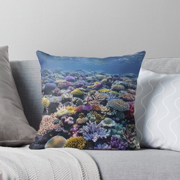 Item preview, Stunning colorful underwater coral prin designed and sold by dcrc.