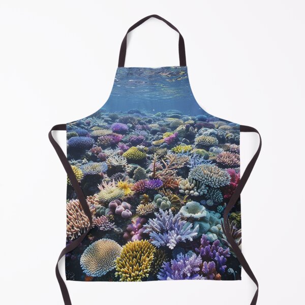 Item preview, Stunning colorful underwater coral prin designed and sold by dcrc.