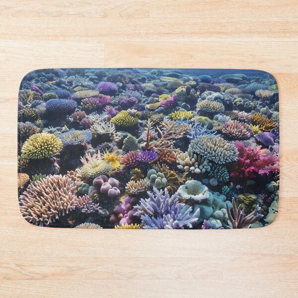 Item preview, Stunning colorful underwater coral prin designed and sold by dcrc.