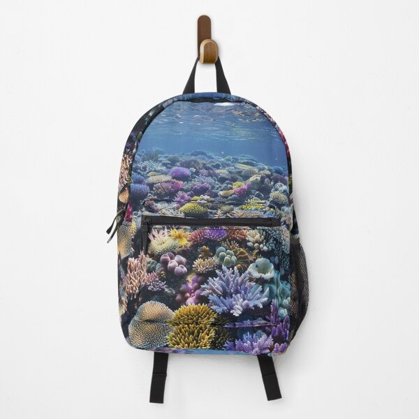 Item preview, Stunning colorful underwater coral prin designed and sold by dcrc.