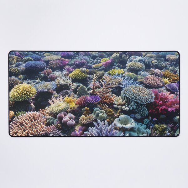 Item preview, Stunning colorful underwater coral prin designed and sold by dcrc.