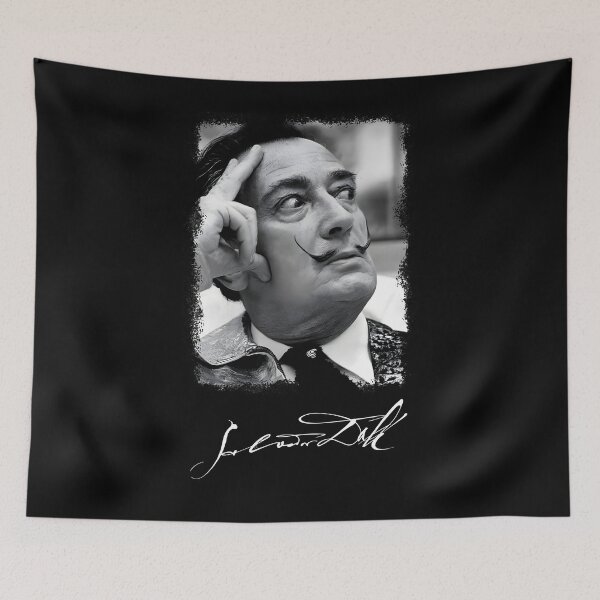 Item preview, Salvadore Dali shirt with signature designed and sold by Geck-O Design.