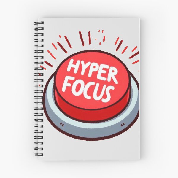 Item preview, Hyperfocus button designed and sold by Vkinsify.