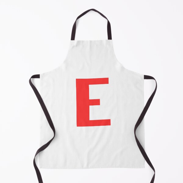 Item preview, Big Red Alphabet Letter E designed and sold by RobbiesMusic.