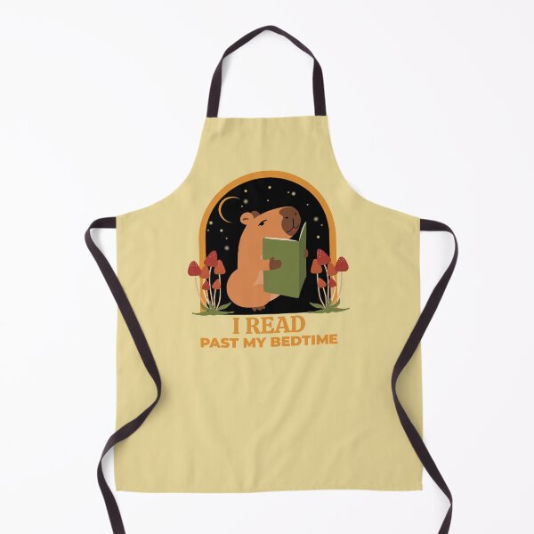 Item preview, I Read Past My Bedtime Capybara designed and sold by RedRubi.