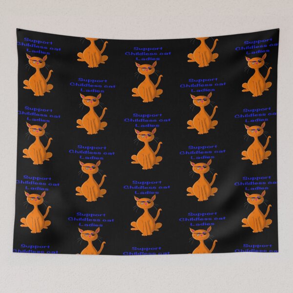 Item preview, Support childless cat ladies designed and sold by Jane Domenech.