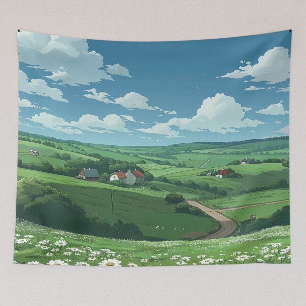Item preview, Belarus landscape | Anime style designed and sold by ComicsFactory.