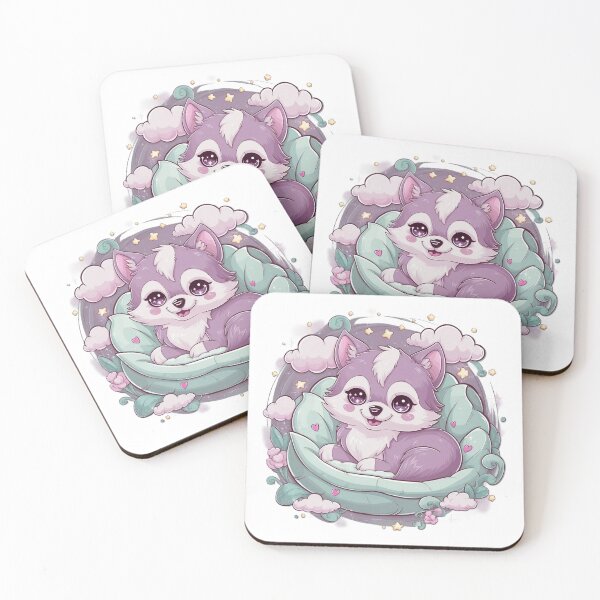 Item preview, Loth Wolf: Dreamy Kawaii Magic designed and sold by EclipseArtworks.