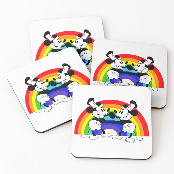 Item preview, Steamboat Willie and his Buddy Dancing with Pride  designed and sold by Live Out Gear.