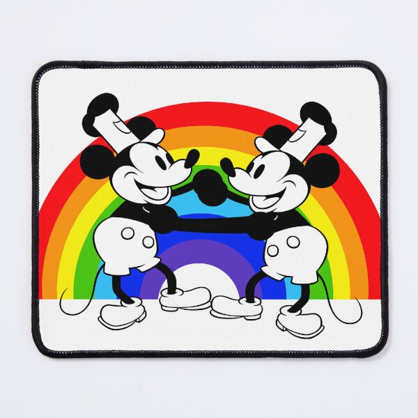 Item preview, Steamboat Willie and his Buddy Dancing with Pride  designed and sold by Live Out Gear.
