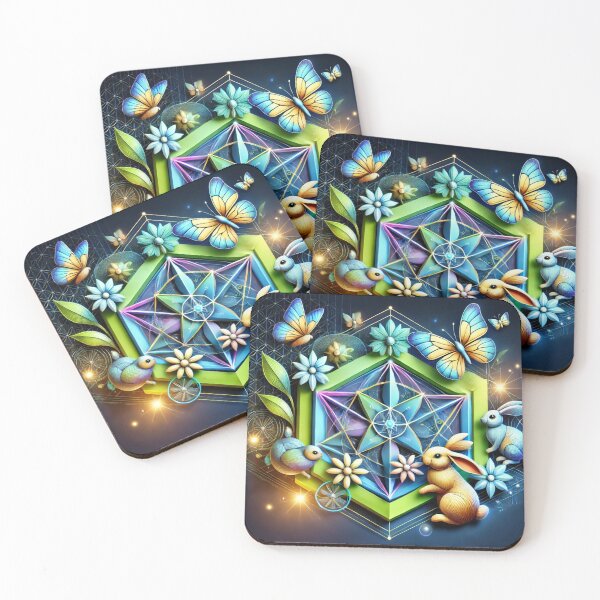 Item preview, Playful Animal Geometry designed and sold by WildVista.