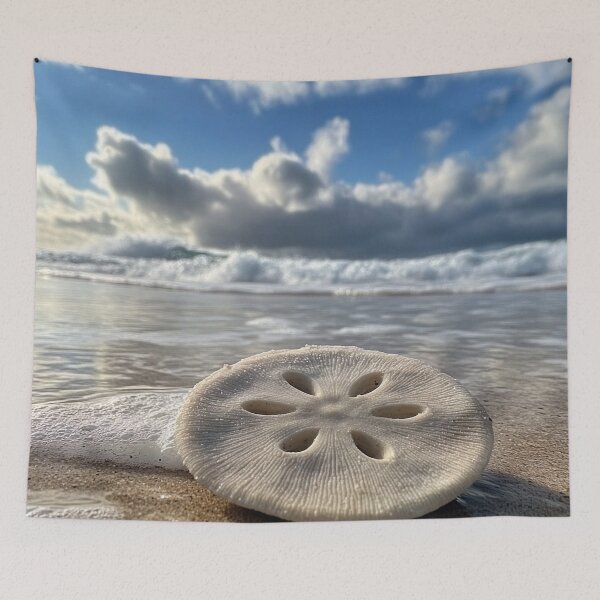 Item preview, Beautiful sand dollar ocean print designed and sold by dcrc.