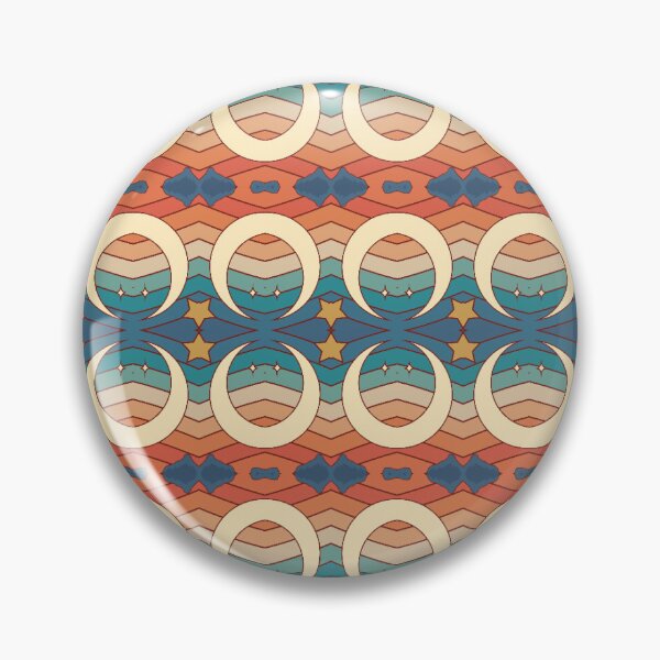 Item preview, Geometric Pattern 3 - Moon &  Stars designed and sold by LunabelleTees.