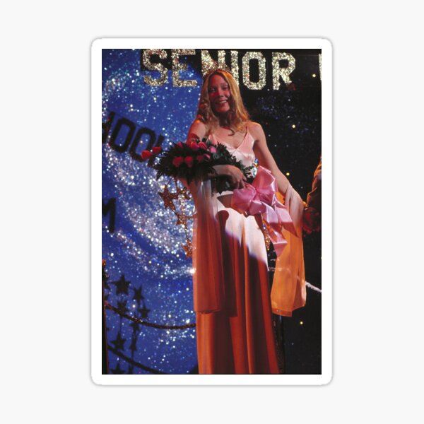 carrie - prom queen Sticker