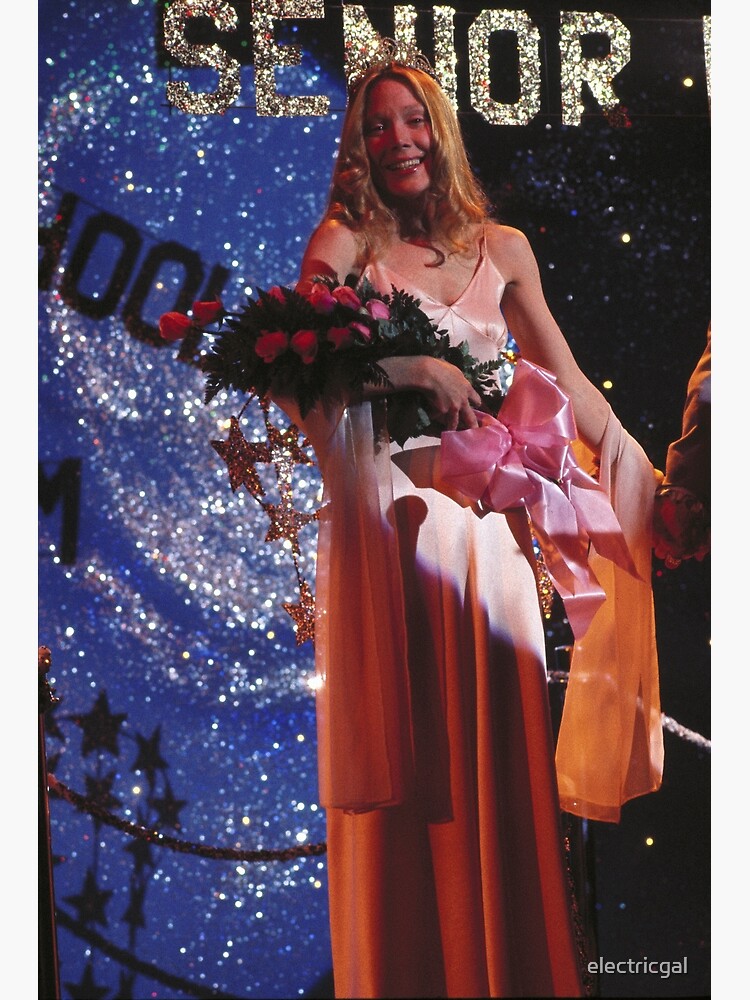 carrie white prom dress