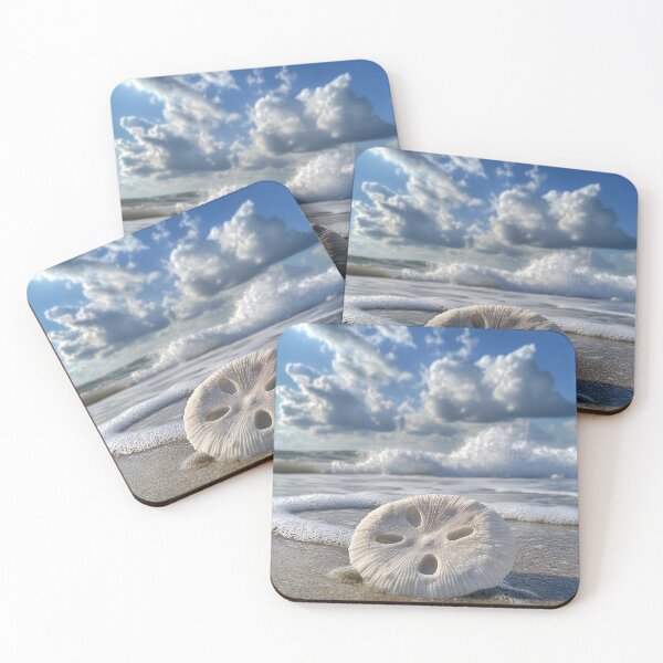 Item preview, Beautiful sand dollar ocean print designed and sold by dcrc.