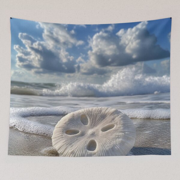 Item preview, Beautiful sand dollar ocean print designed and sold by dcrc.