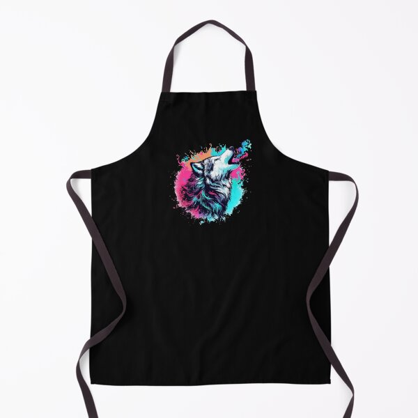 Item preview, Howling Wolf Splash designed and sold by TomFrontierArt.