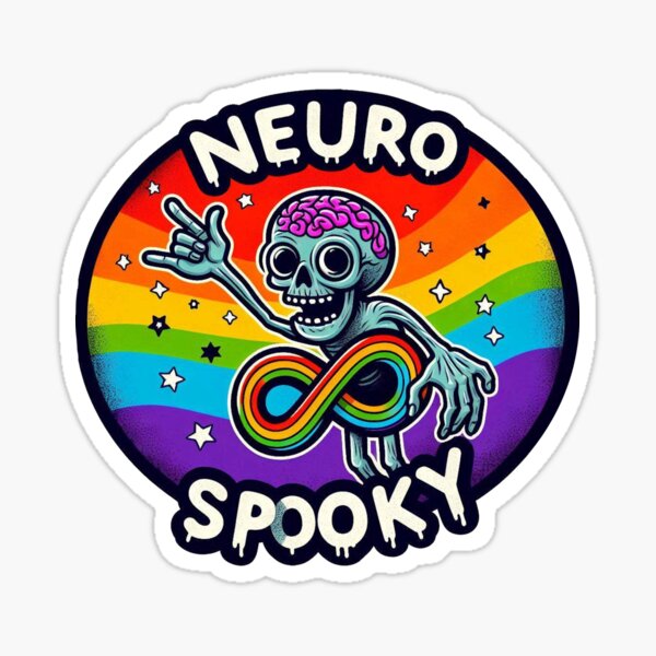 Item preview, Neuro Spooky designed and sold by Vkinsify.