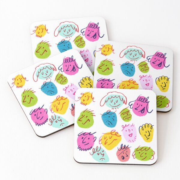 Item preview, Doodle Faces designed and sold by Mek Sketchbook.