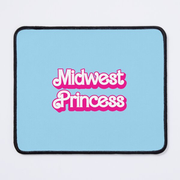 Item preview, Midwest Princess Pink and White Bubble Lettering Typography designed and sold by aestheticqueen.
