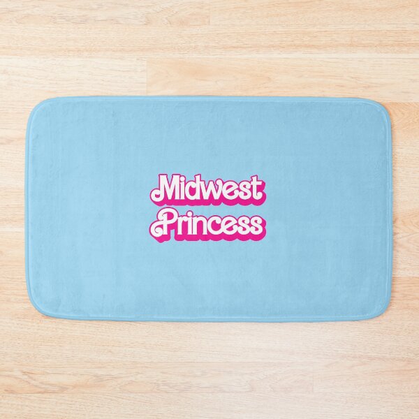 Item preview, Midwest Princess Pink and White Bubble Lettering Typography designed and sold by aestheticqueen.