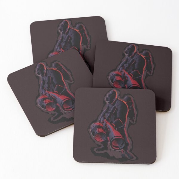 Item preview, TF2 Pyro Dark Stencil Art designed and sold by LOLgamingINC.