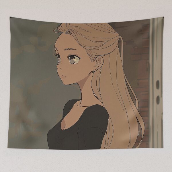 Item preview, Belgian woman, portrait | Anime style designed and sold by ComicsFactory.