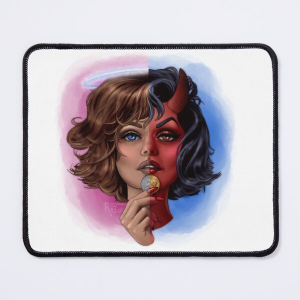 Item preview, Angel/Devil designed and sold by RenegadeBetties.