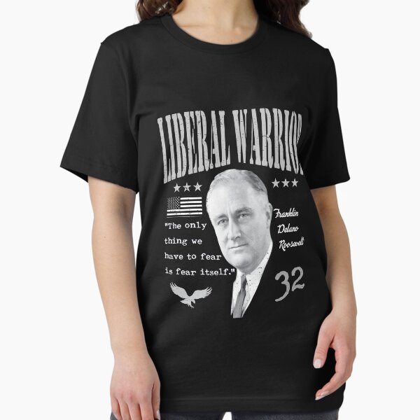 Item preview, Franklin Delano Roosevelt "FDR" | Liberal Warrior | The only thing we have to fear is fear itself | Vintage designed and sold by Christopher Taylor.