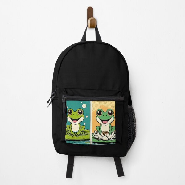 Item preview, Cheerful Frog Pop Art Style designed and sold by artofuniverse.