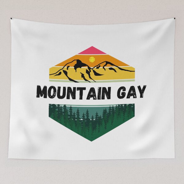Item preview, Mountain Gay - Cool  designed and sold by bimbleDIY.
