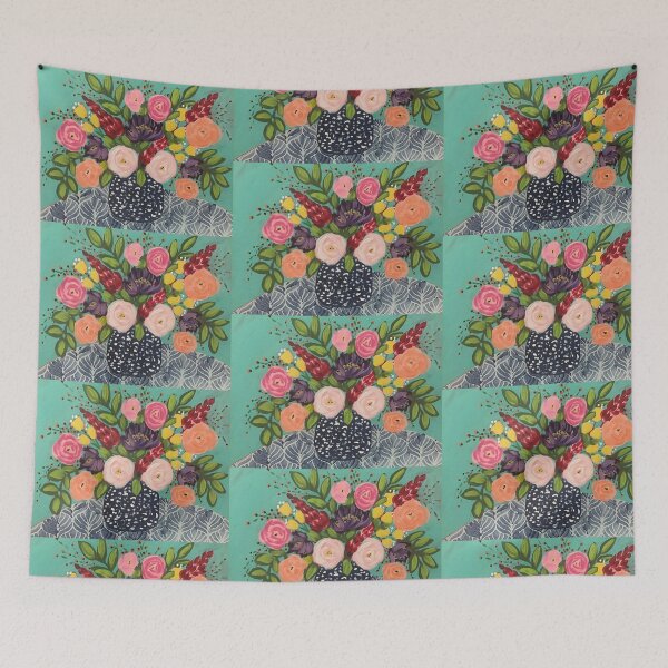 Item preview, Florals in vase designed and sold by SusanHornerArt.