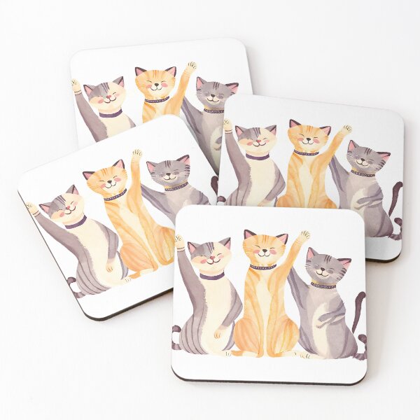 Item preview, 3 cats designed and sold by p-blue.