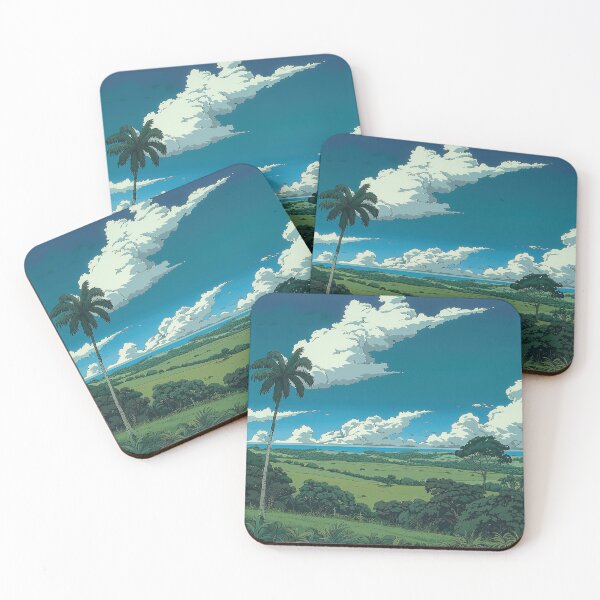 Item preview, Belize landscape | Anime style designed and sold by ComicsFactory.
