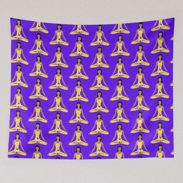 Item preview, Yoga Woman & Cat designed and sold by KATKattalestv.