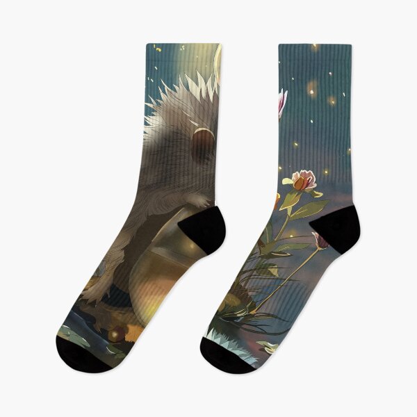 Item preview, Hedgehog and Fireflies designed and sold by mythnomer.