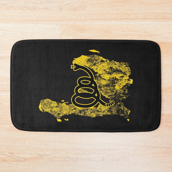 Item preview, Distressed HAITI- Freedom Is The Superpower - Modern Gadsden Snake Flag - Dont Tread On Me design designed and sold by pelagio.