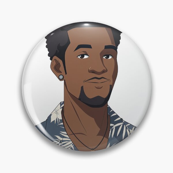 Item preview, Belizean man, portrait| Anime style designed and sold by ComicsFactory.