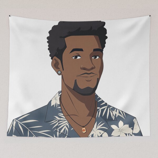 Item preview, Belizean man, portrait| Anime style designed and sold by ComicsFactory.