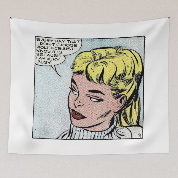 Item preview, Every day that I don't choose violence just know it is because I am very busy. designed and sold by remerasnerdas.