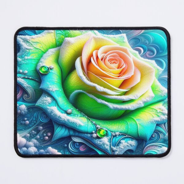 Item preview, Snow Green Rose designed and sold by connie campbell.