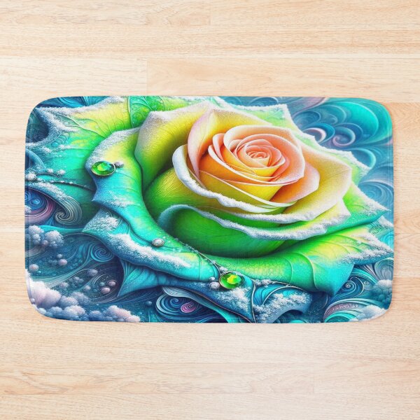 Item preview, Snow Green Rose designed and sold by connie campbell.