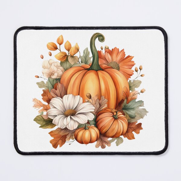 Item preview, Fall Pumpkins and Flowers Sticker designed and sold by AlienOccupation.