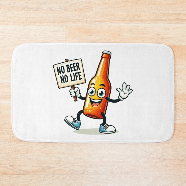 Item preview, No Beer, No Life designed and sold by Delemore Art.