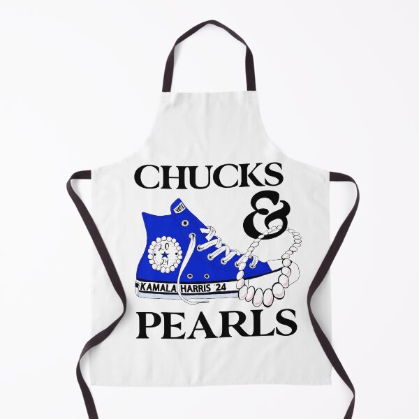 Item preview, Chucks And Pearls Madam President 2024 Kamala designed and sold by mariahmoniquedesign.